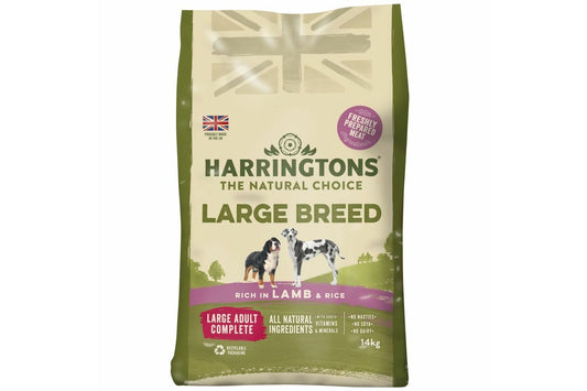  Harringtons Large Breed Dog Food Lamb 14kg