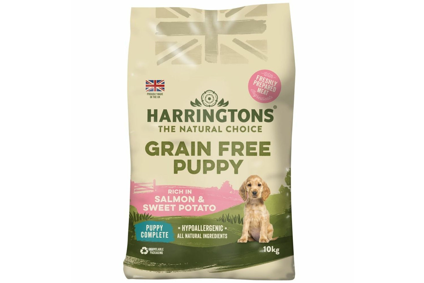  Harringtons Puppy Food Grain Free Salmon 10kg