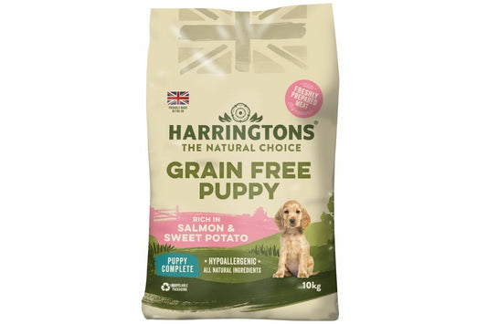  Harringtons Puppy Food Grain Free Salmon 10kg