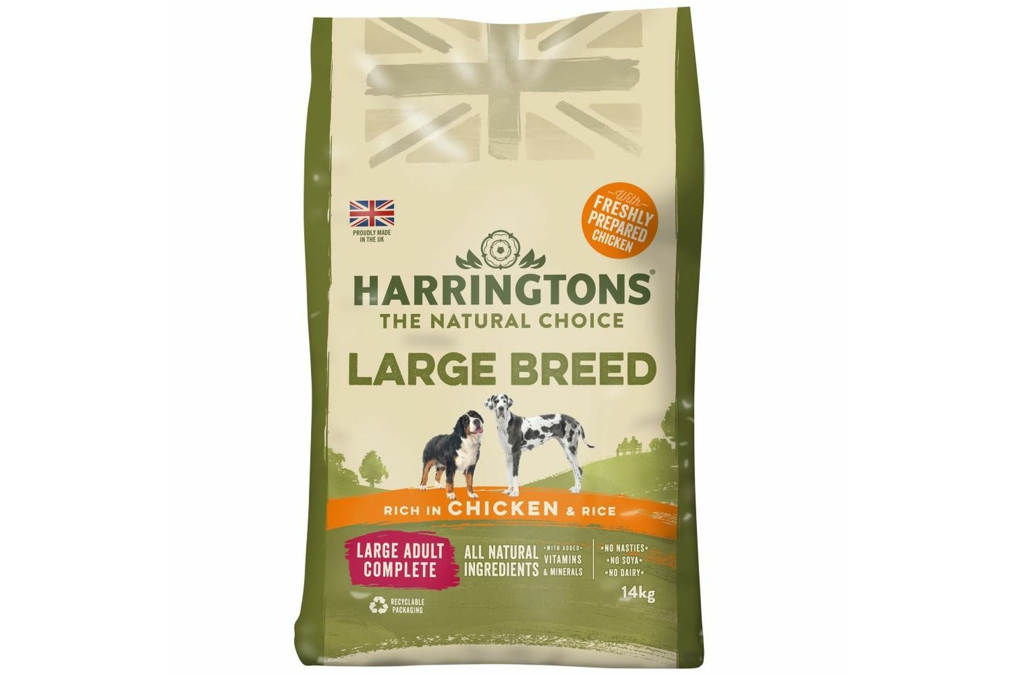  Harringtons Large Breed Dog Food Chicken 14kg