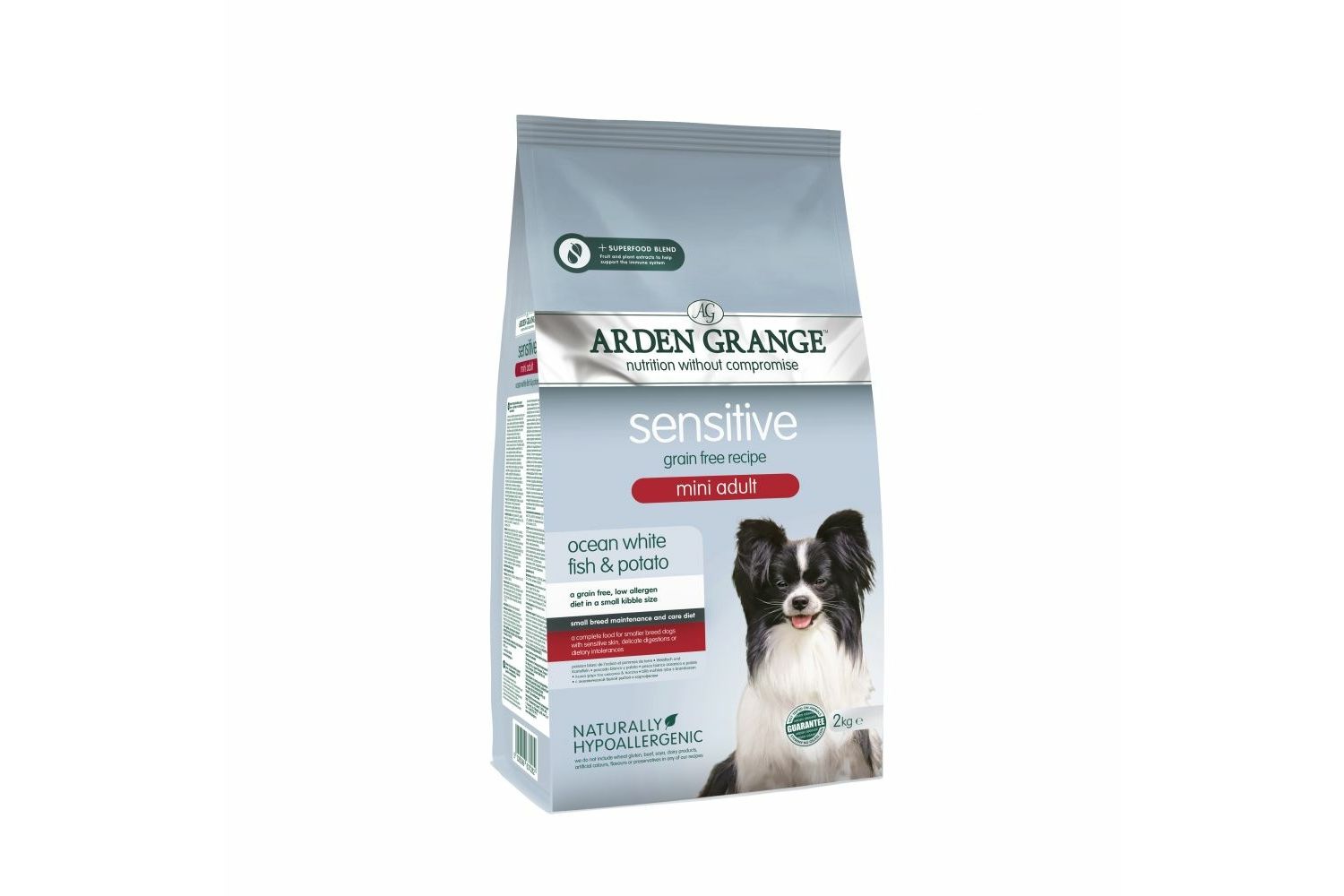  Arden Grange Mini Adult Dog Sensitive Fish