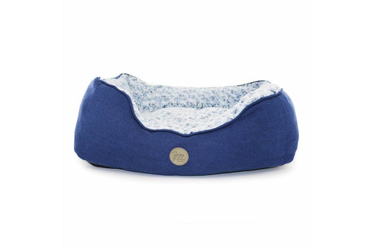  Ancol Sleepy Paws Navy Square Bed