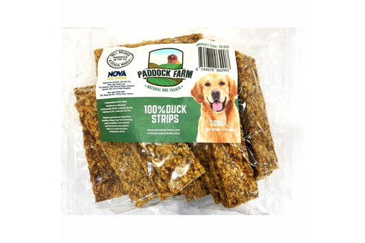  Paddock Farm 100% Duck Strips Dog Treats