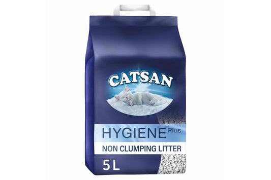  Catsan Hygiene Non-Clumping Odour Control Cat Litter 5L