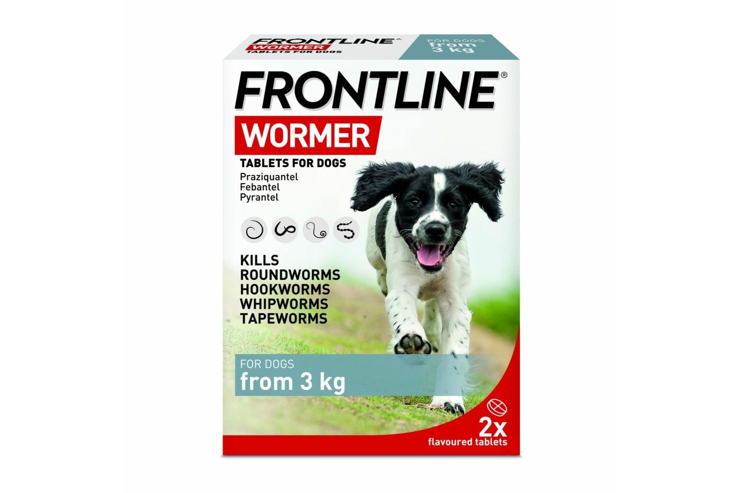  Frontline Dog Wormer 2 Tablets