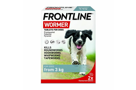  Frontline Dog Wormer 2 Tablets
