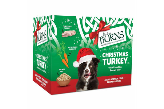 6 X Burns Christmas Turkey 395g