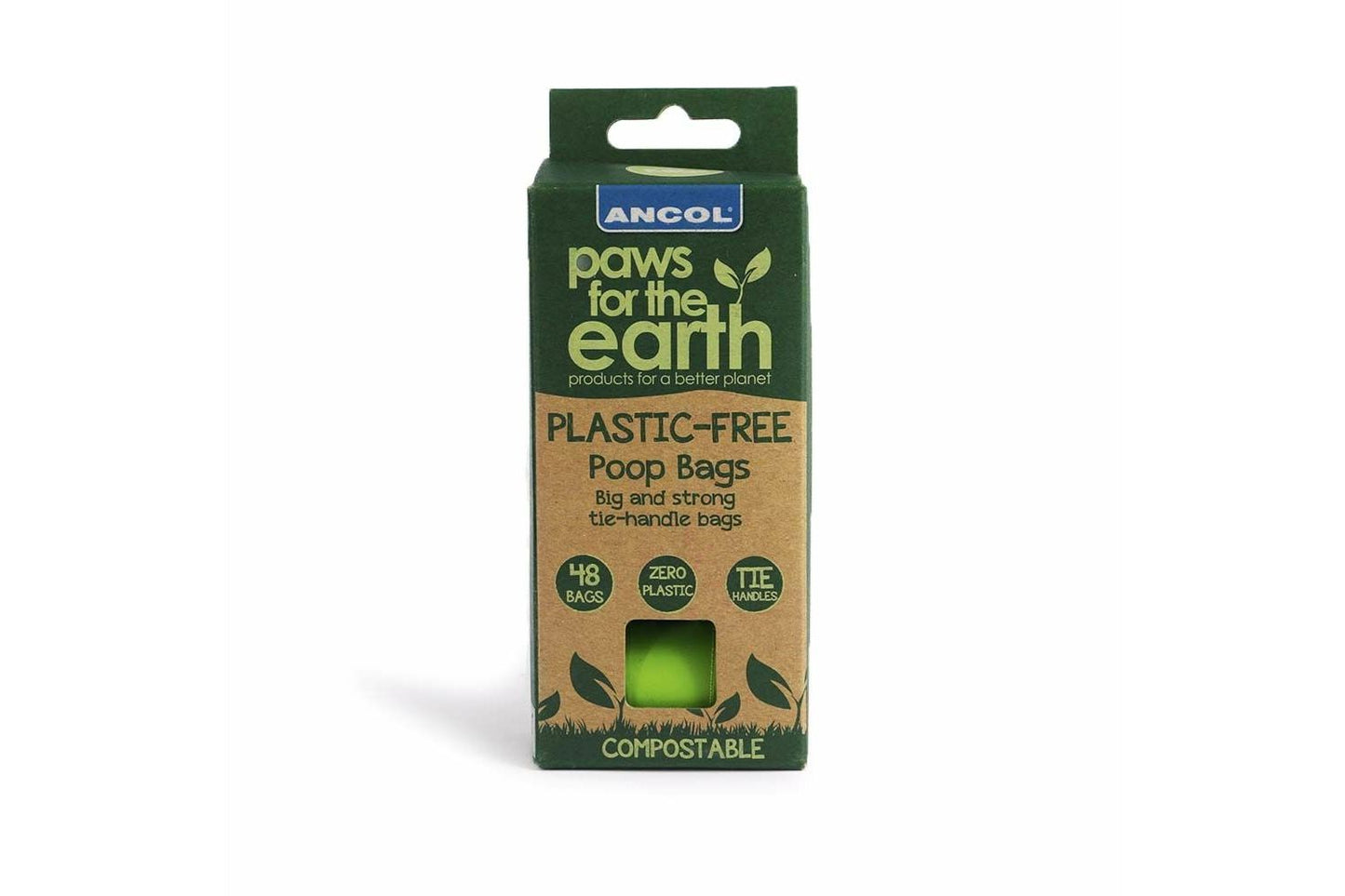  Ancol Paws For The Earth Plastic Free Poop Bags