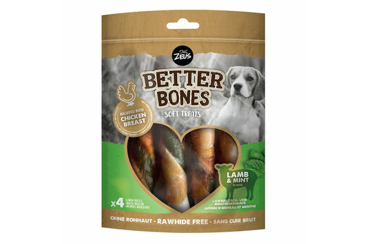  Zeus Bones Lamb & Mint Large Rolls 160g