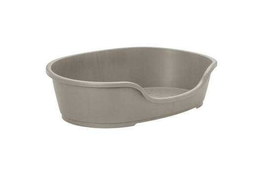  Moderna 98% Recycled Plastic Pet Bed No7 Warm Grey 110cm