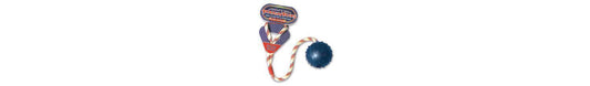  HappyPet 'tough Toy' Studded Rope Ball