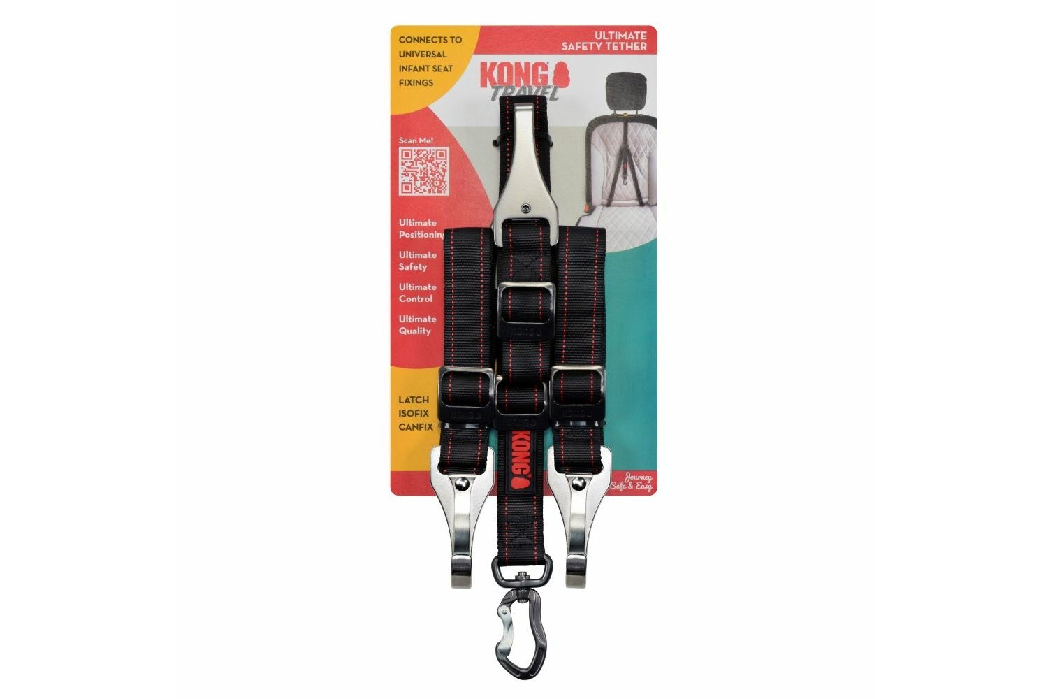  KONG Ultimate Safety Seat Belt Tether
