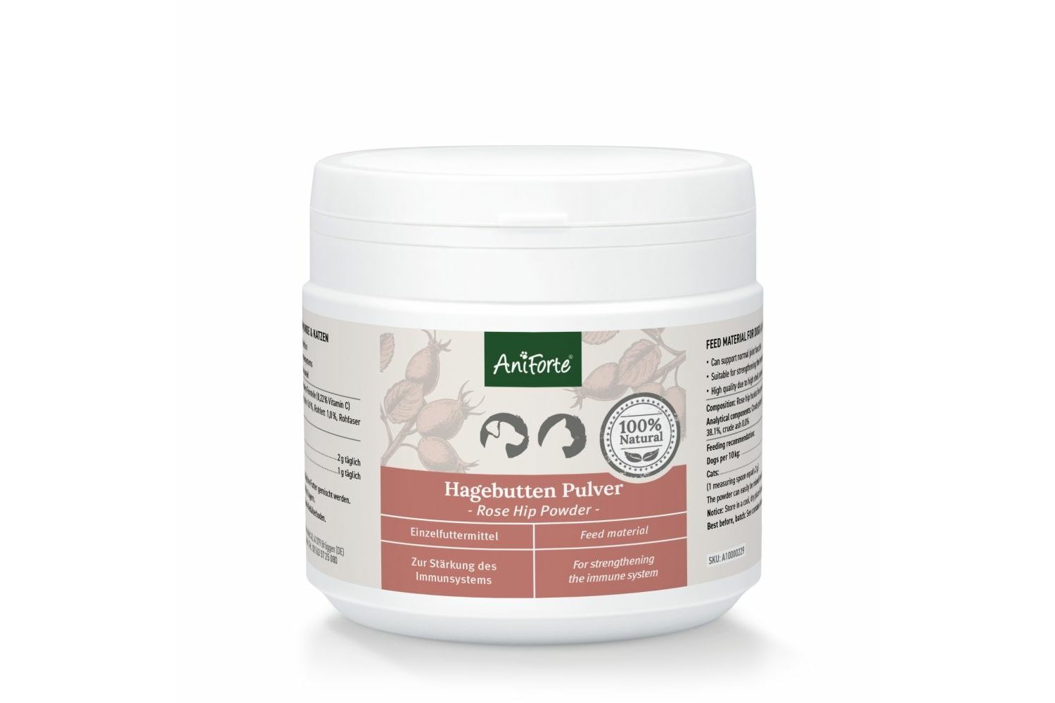  AniForte® Rose Hip Powder For Dogs And Cats
