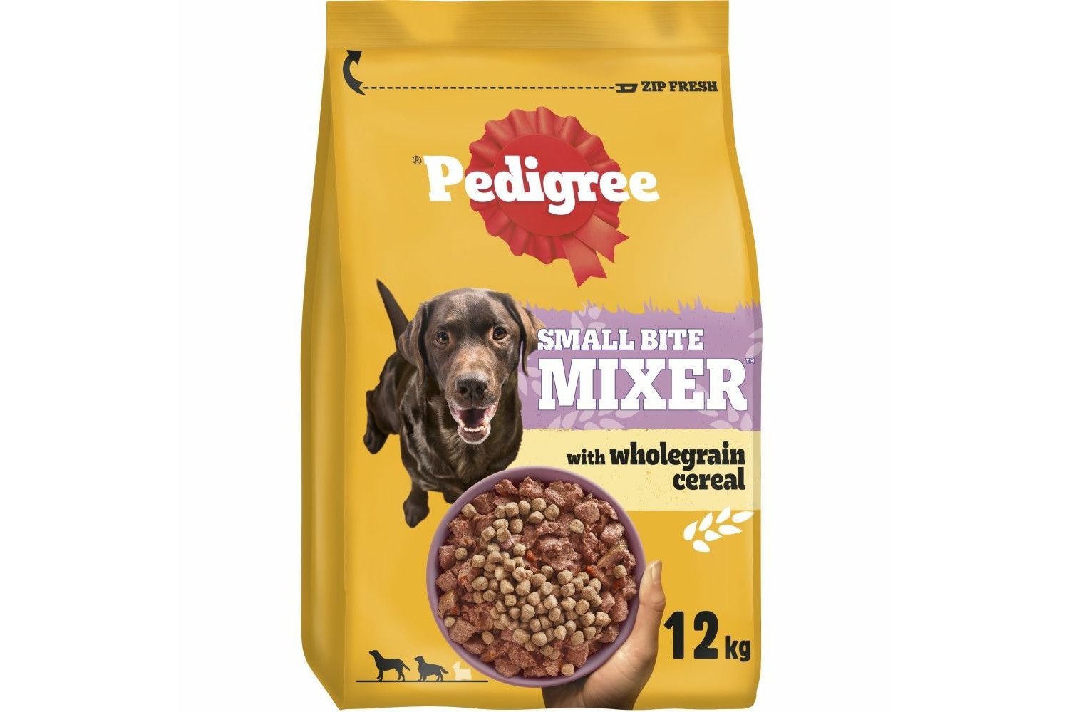  Pedigree Small Bite Mixer With Wholegrain Cereal 12kg