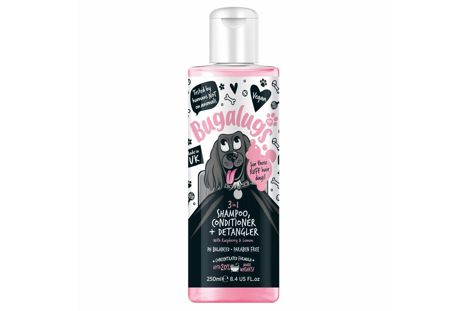  Bugalugs 3in1 Shampoo, Conditioner & Detangler