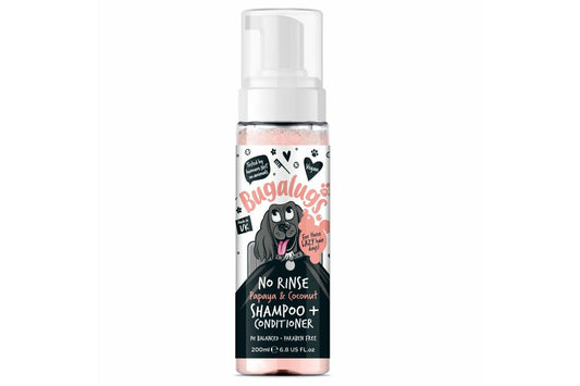  Bugalugs No Rinse Papaya & Coconut Shampoo 200ml