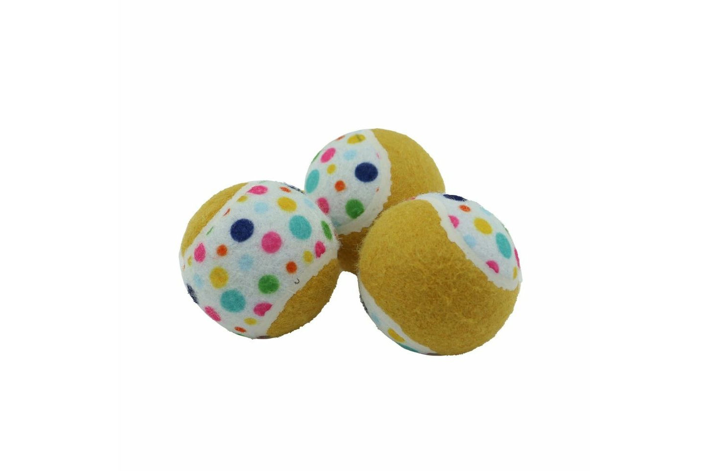  Ancol Pawty Time Tennis Balls 3 Pack