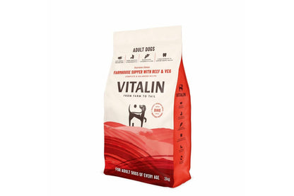  Vitalin Farmhouse Supper With Beef & Vegetable Dog Food