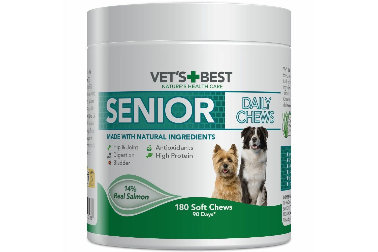  Vet's Best Daily Soft Chews Senior