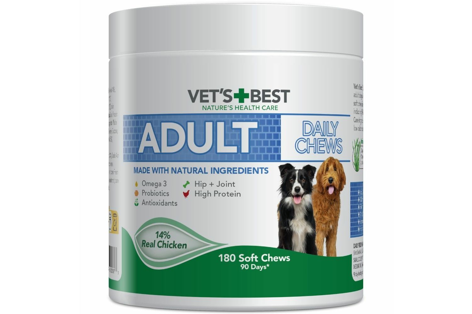  Vet's Best Daily Soft Chews Adult