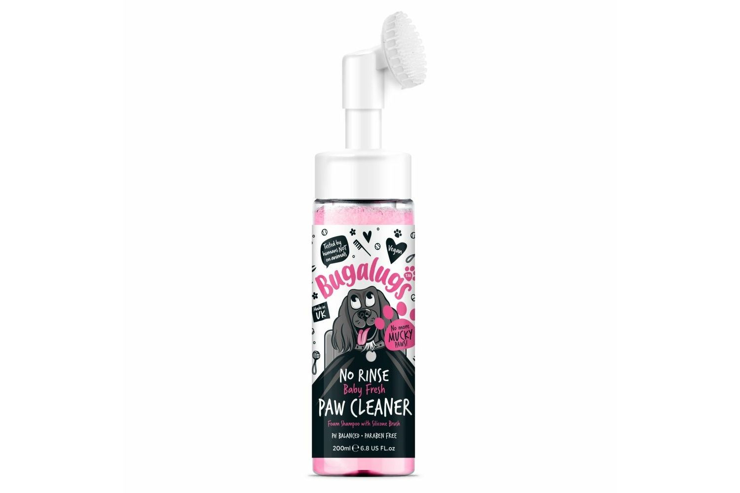  Bugalugs Baby Fresh Non Rinse Paw Cleaner 200ml