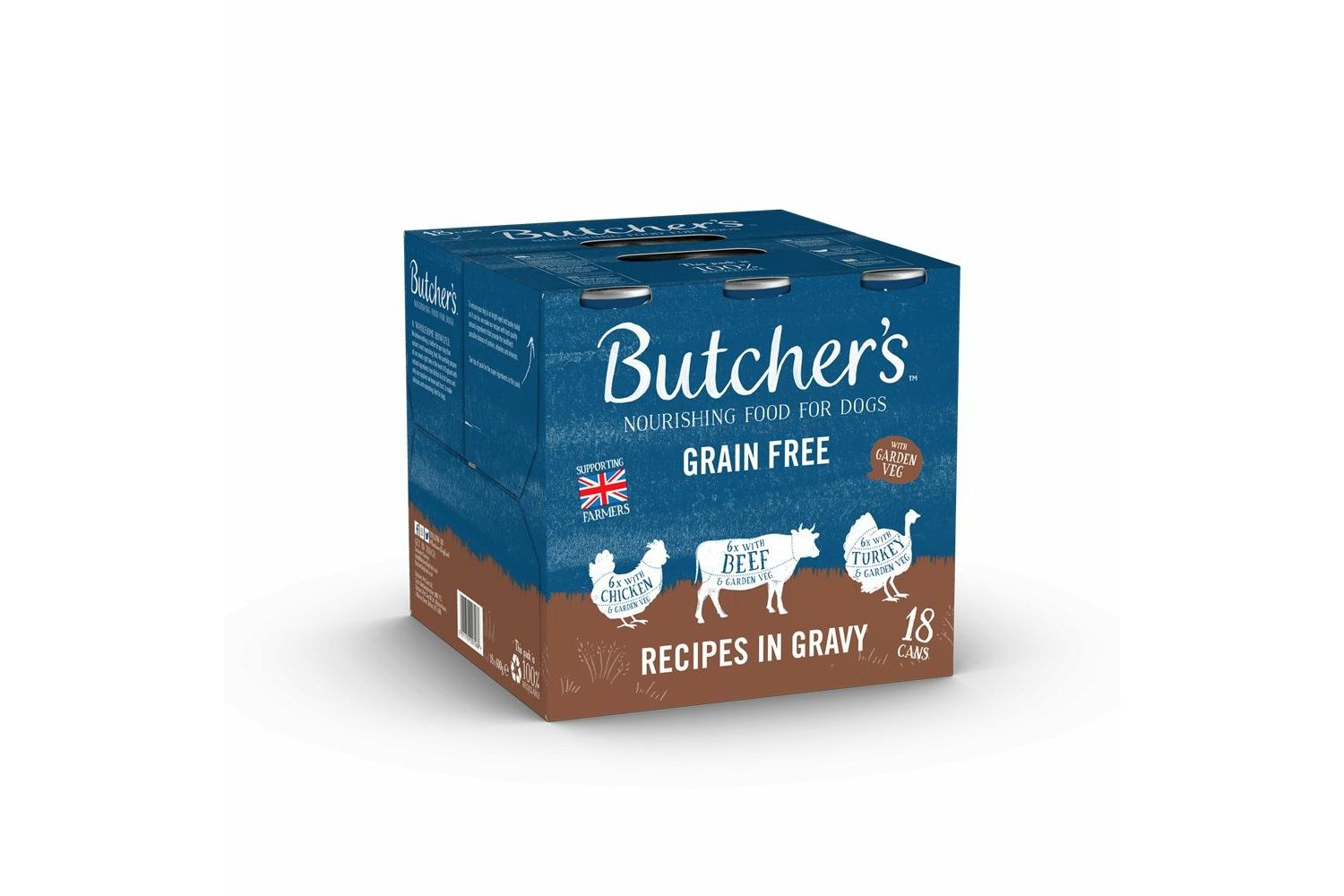  Butchers Recipes In Gravy Grain Free 18pk
