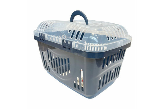  Happy Pet Rocket Clear Top Opening Carrier