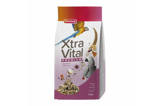  Beaphar XtraVital Parrot Complete Bird Food 1kg