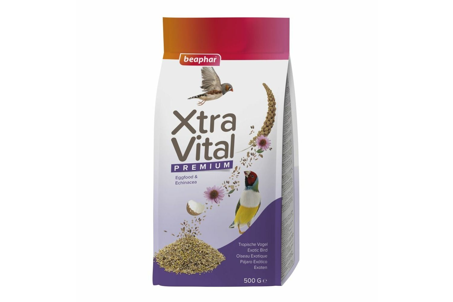  Beaphar XtraVital Exotic Bird Complete Bird Food 500g