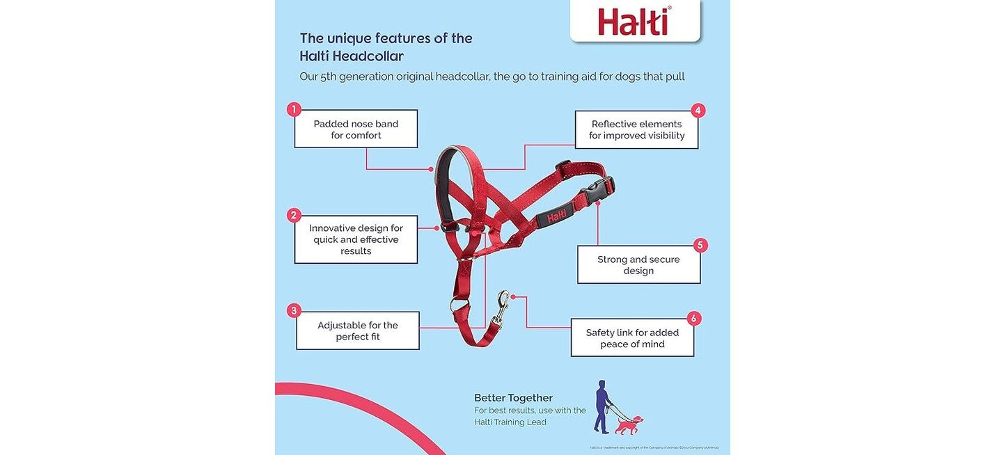  Halti Red Head Collar