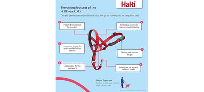  Halti Red Head Collar