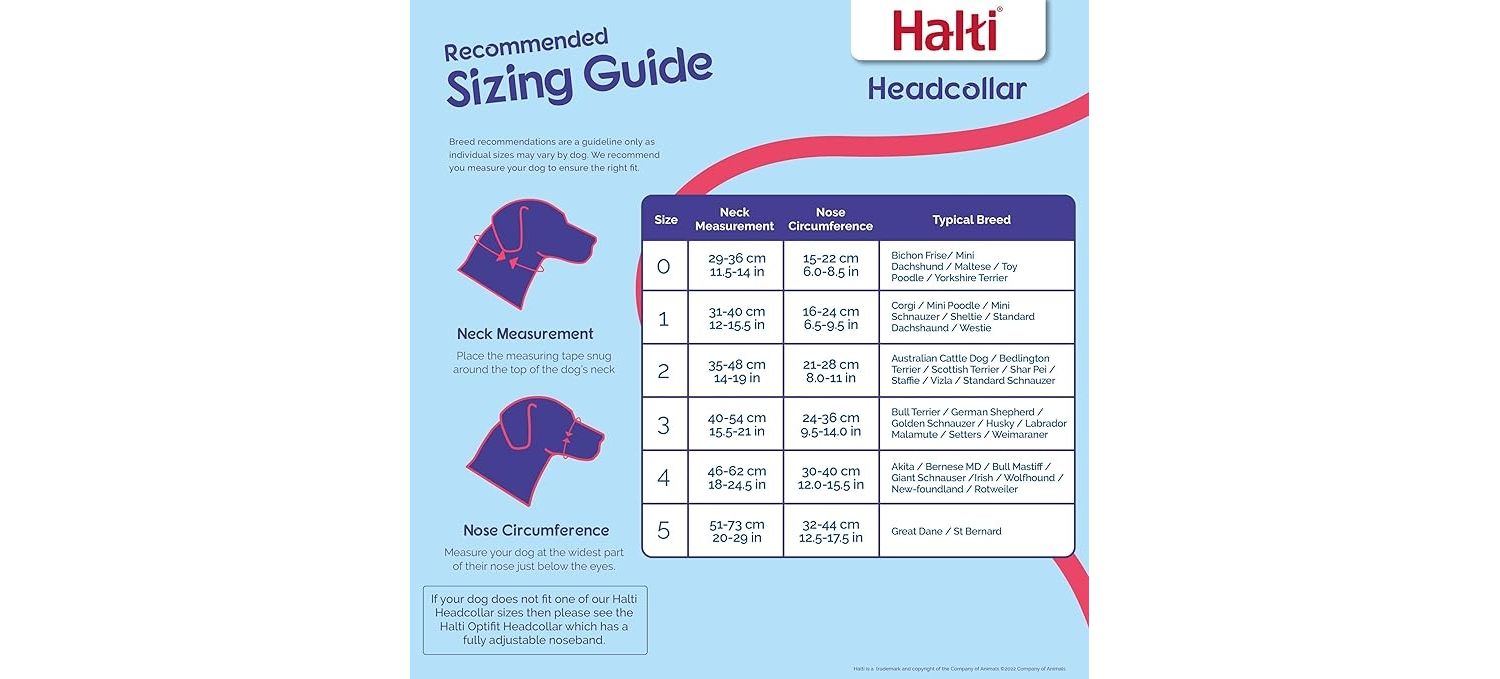  Halti Red Head Collar
