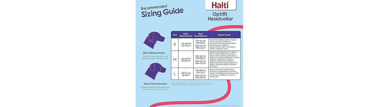  Halti Optifit Black Headcollar