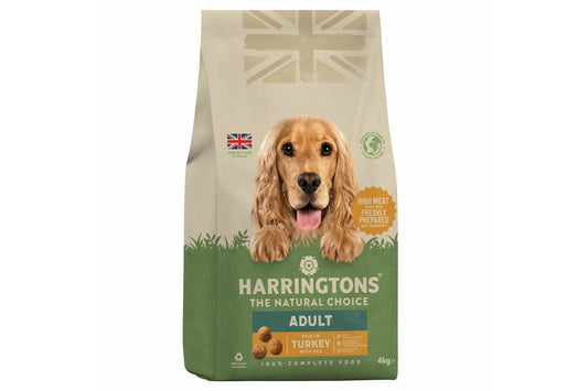  Harringtons Complete Adult Turkey Dry Dog Food 4kg