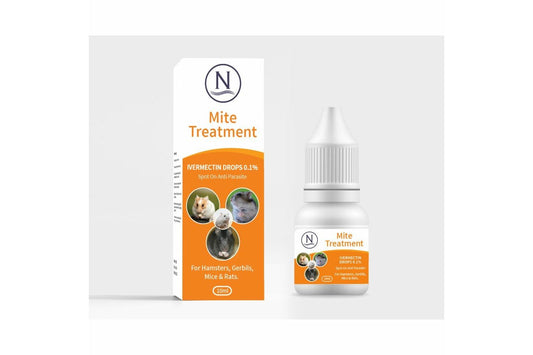  Ivermectin Mite Treatment Anti-Parasite Spot-On - Hamster & Gerbils