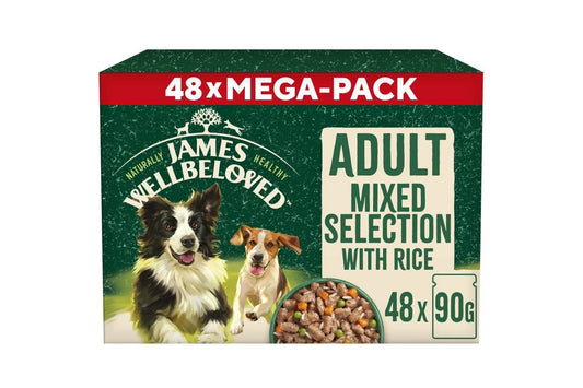  James Wellbeloved Adult Mixed Selection In Gravy Pouch