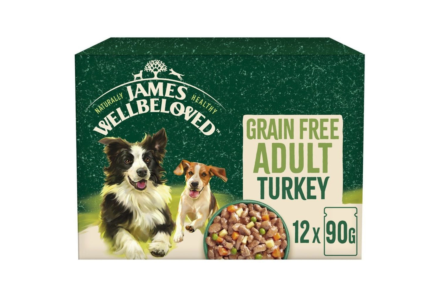  James Wellbeloved Grain Free Adult Turkey In Gravy Pouch