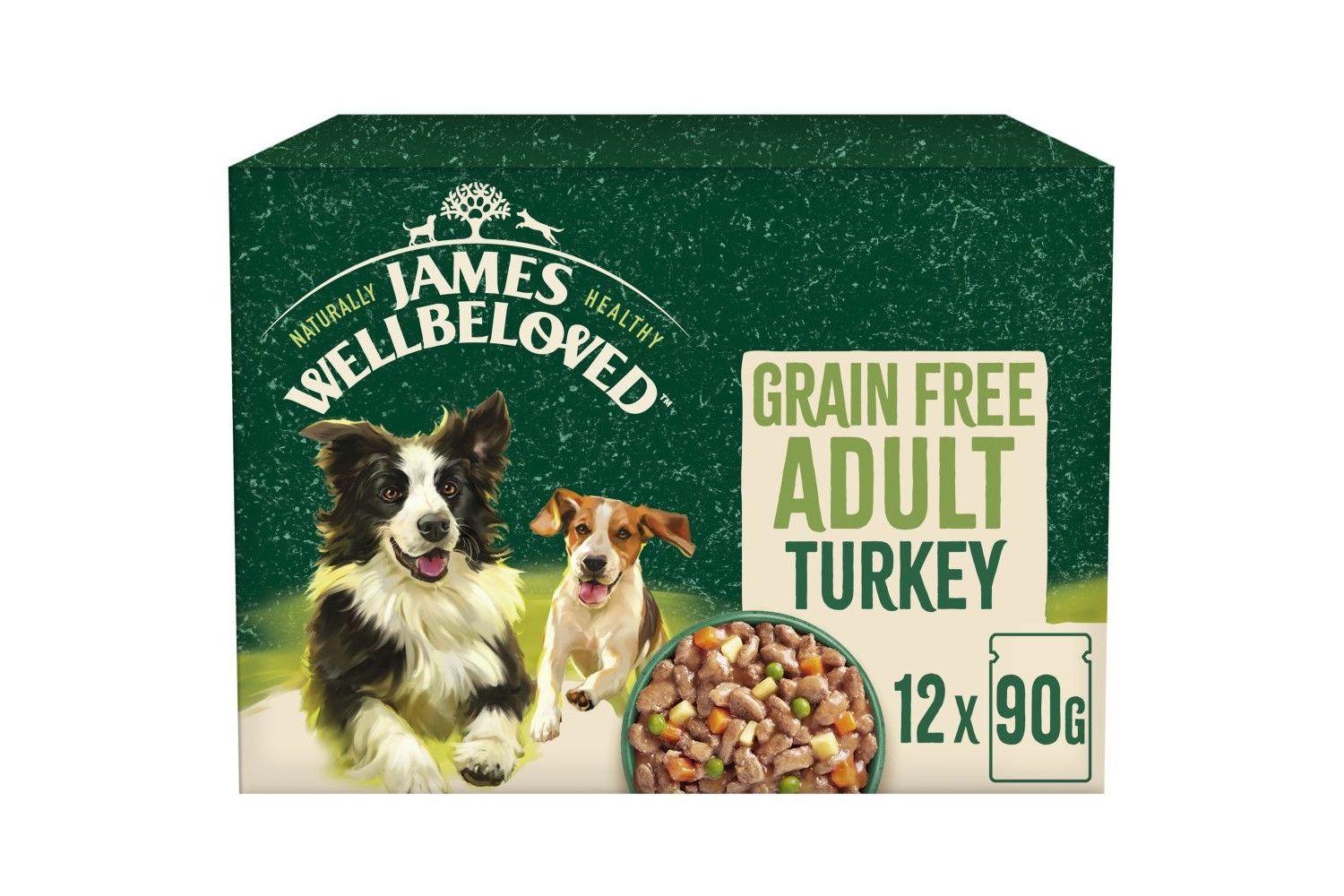  James Wellbeloved Grain Free Adult Turkey In Gravy Pouch