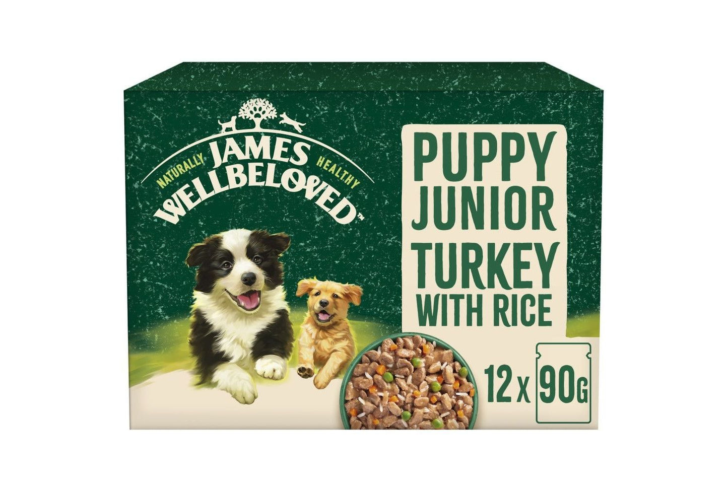  James Wellbeloved Puppy Turkey In Gravy Pouch