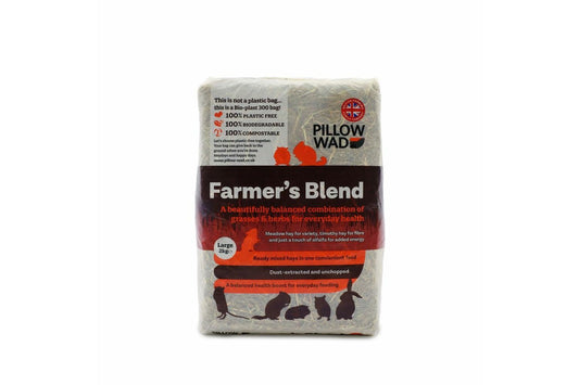  Pillow Wad Farmers Blend Mixed Grasses & Herbs 2kg