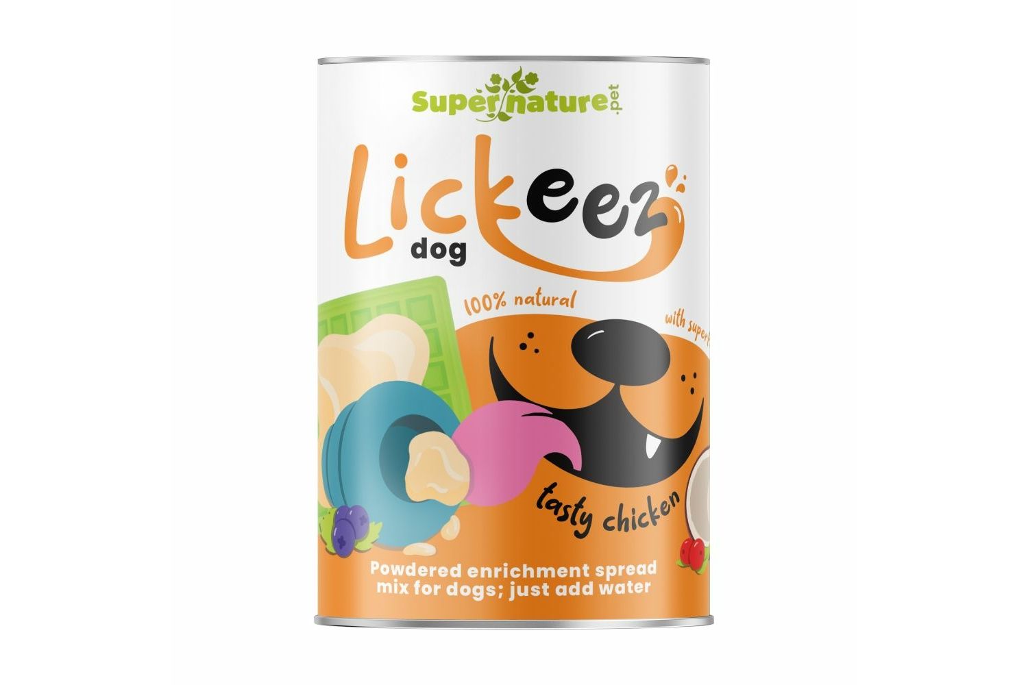  SuperNature Lickeez Mix Dog Chicken 290g