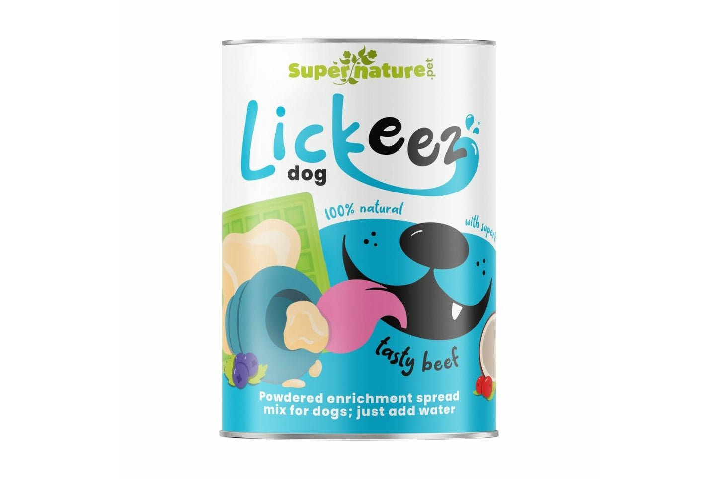  SuperNature Lickeez Mix Dog Beef 290g