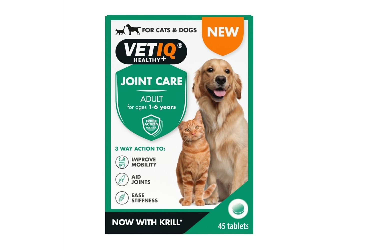  VETIQ Joint Care Adult Dog & Cats