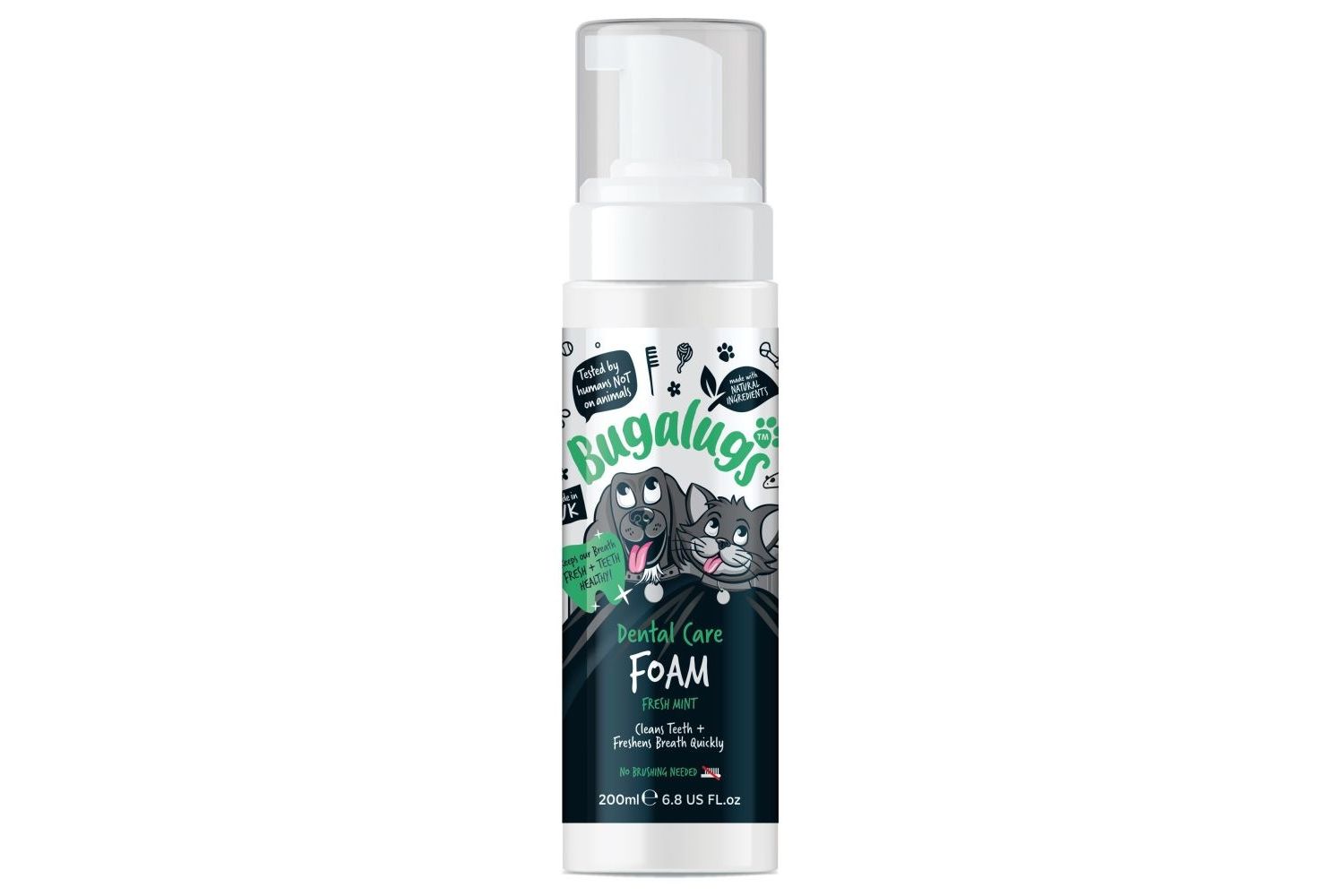  Bugalugs Dental Care Foam 200ml