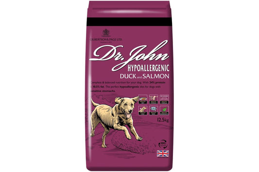  Dr. John Hypoallergenic Duck And Salmon Working Dog Food