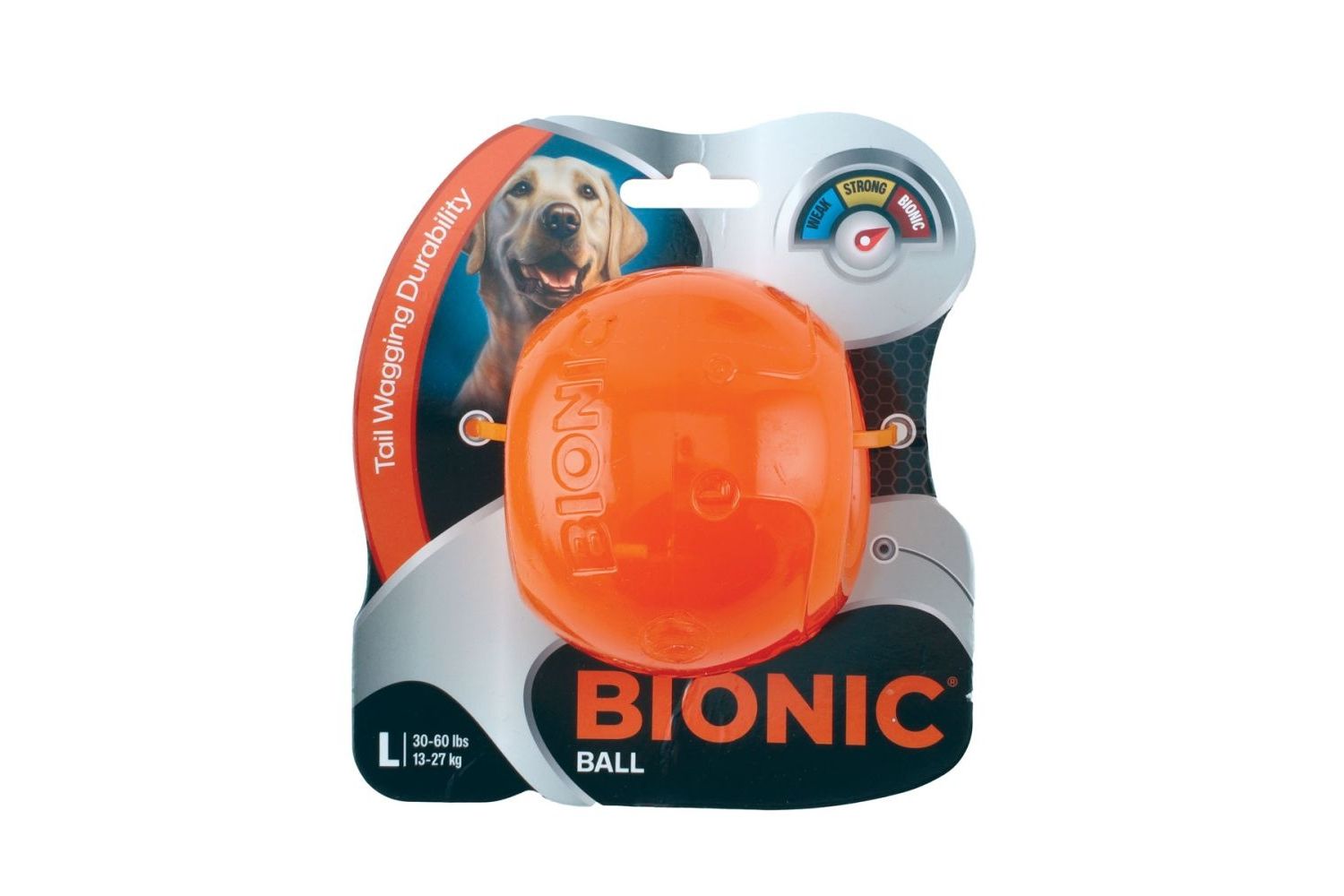  BIONIC Ball Tough Dog Toy