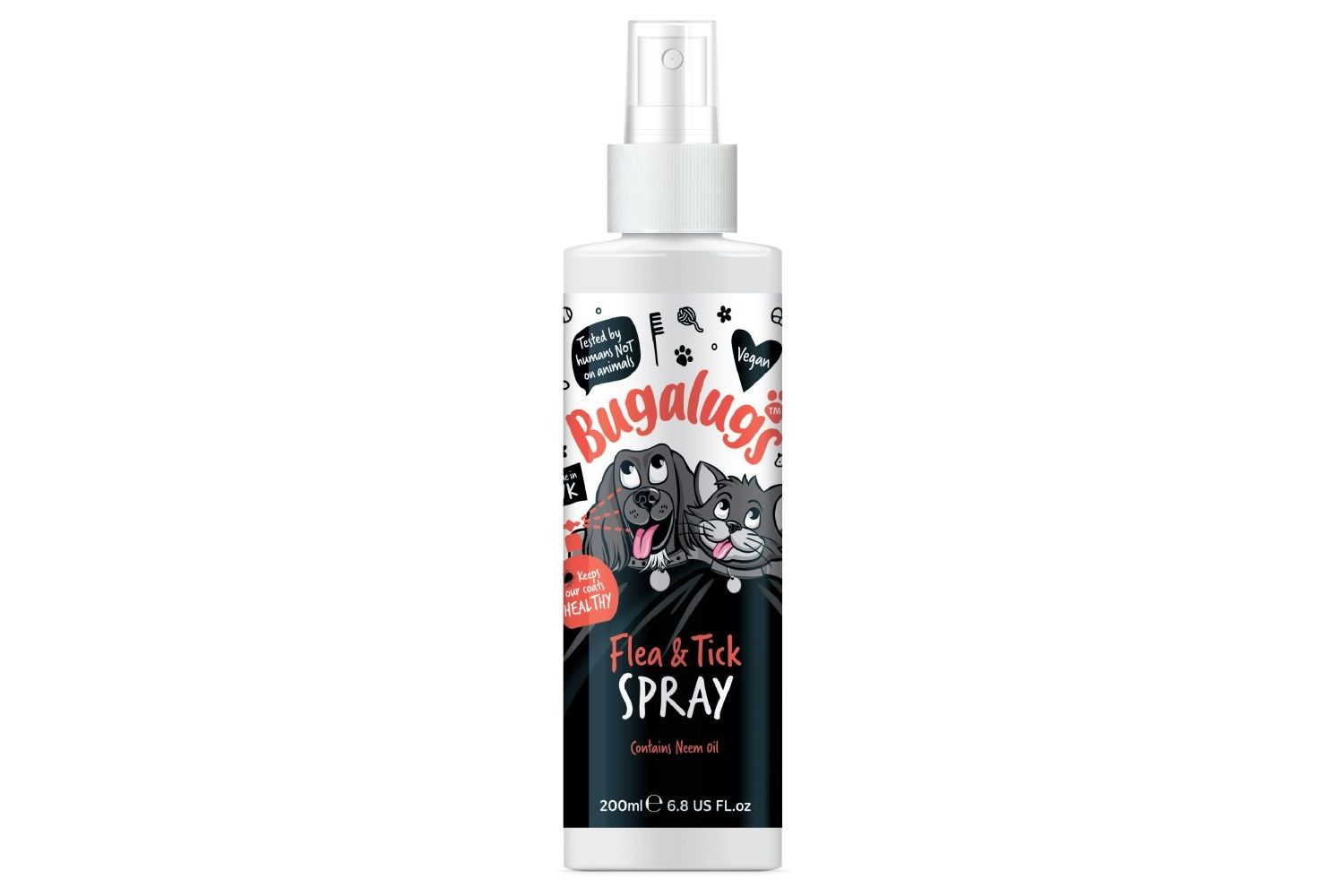  Bugalugs Flea & Tick Spray (200ml)
