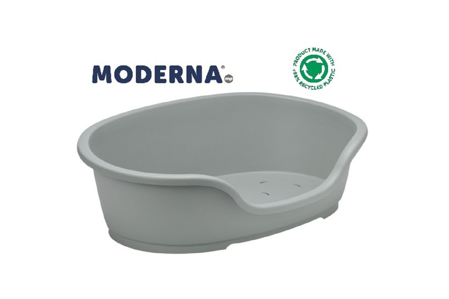  Moderna Plastic Dog Bed Olive Green