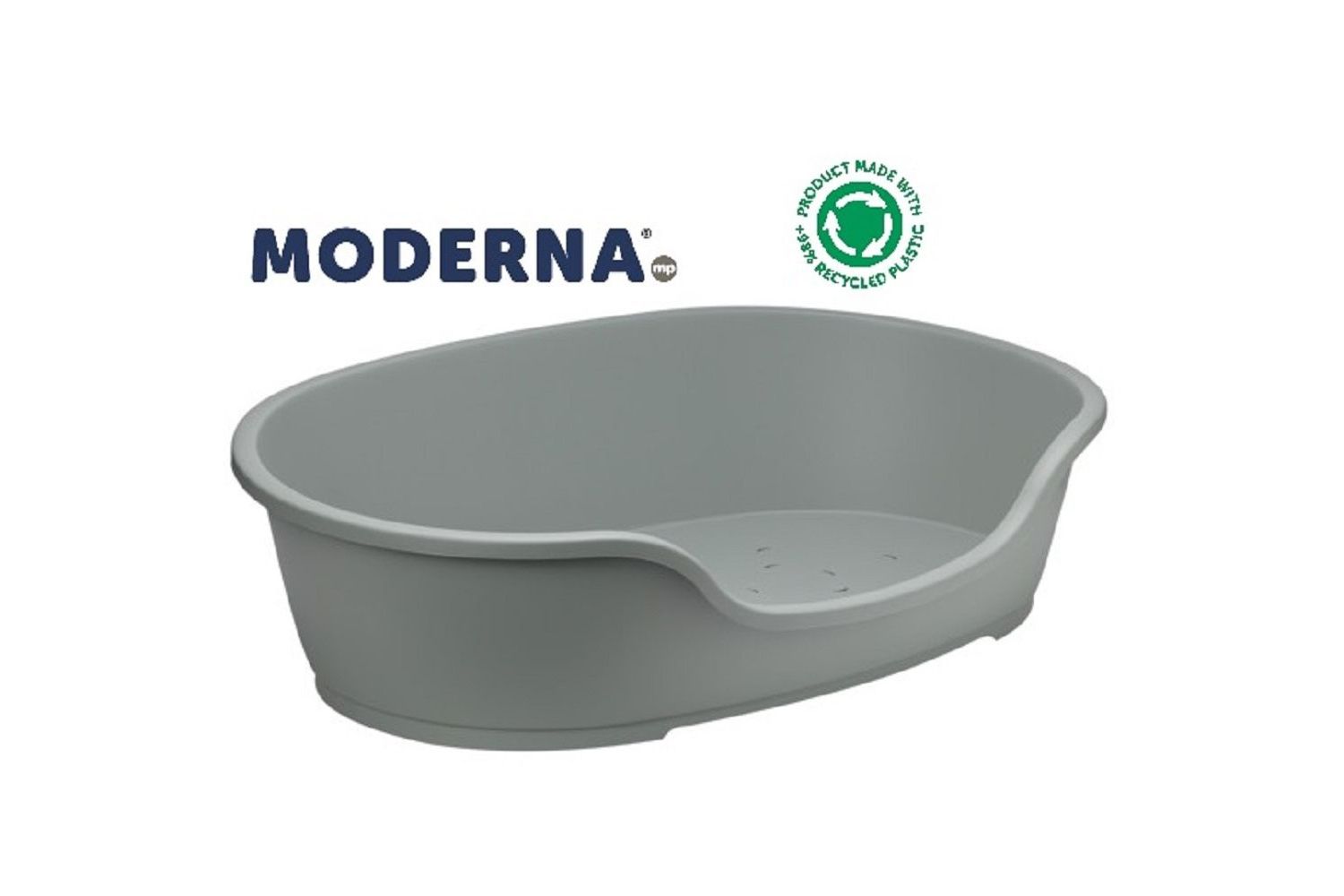  Moderna Plastic Dog Bed Olive Green