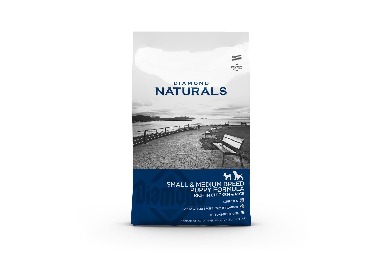  Diamond Naturals Puppy Small/Medium Breed Chicken & Rice 2kg